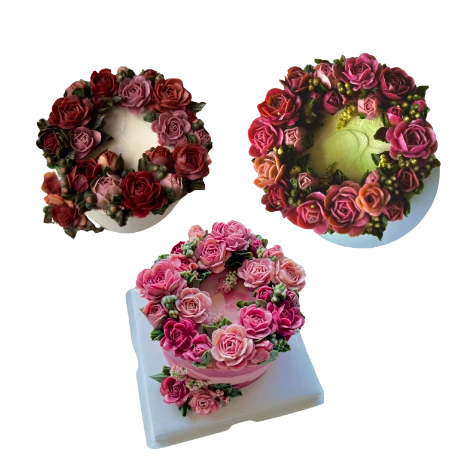 Buttercream Floral Cake
